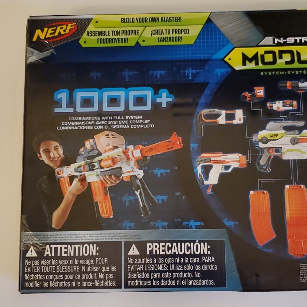 NEW/SEALED - Nerf N-Strike Modulus ECS-10 Blaster - Picture 5 of 13